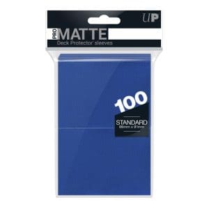 PRO-Matte Standard Sleeves: Blue (100)