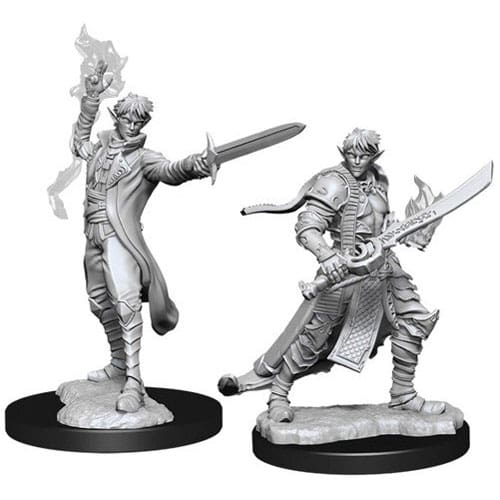 Pathfinder Battles Deep Cuts Unpainted Miniatures (W11): Male Elf Magus (Magic User) Pathfinder Battles Deep Cuts Unpainted Miniatures (W11): Male Elf Magus (Magic User)