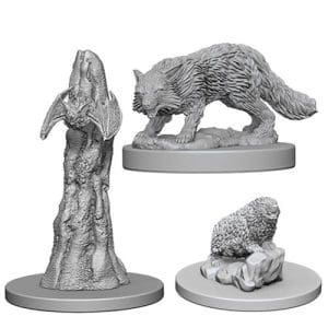 Pathfinder Deep Cuts Unpainted Miniatures (W1) - Familiars