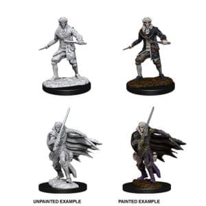 Pathfinder Deep Cuts Unpainted Miniatures (W10) - Male Elf Rogue