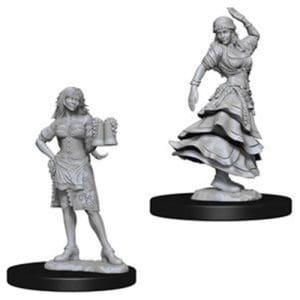Pathfinder Deep Cuts Unpainted Miniatures (Wave 4): Bartender/Dancing Girl
