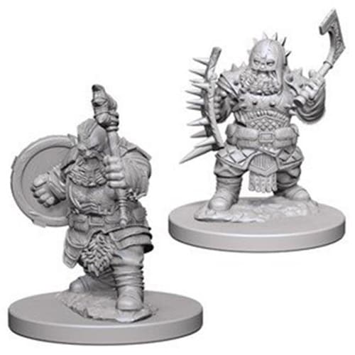 Pathfinder Deep Cuts Unpainted Miniatures (Wave 4): Dwarf Male Barbarian Pathfinder Deep Cuts Unpainted Miniatures (Wave 4): Dwarf Male Barbarian