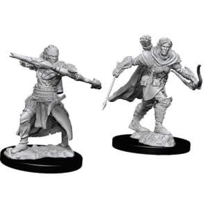 Pathfinder RPG: Battles Deep Cuts Unpainted Miniatures: Male Half-Elf Ranger (Wave 7)