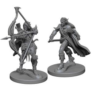 Pathfinder RPG: Deep Cuts Unpainted Miniatures: Elf Male Fighter (Wave 1)