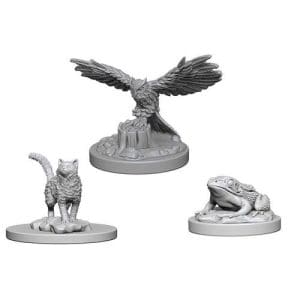 Pathfinder RPG: Deep Cuts Unpainted Miniatures: Familiars (Wave 4)