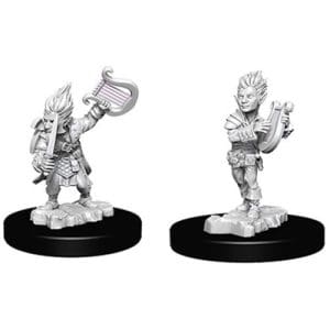 Pathfinder RPG: Deep Cuts Unpainted Miniatures: Gnome Male Bard (Wave 5)