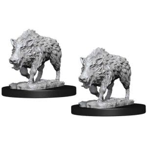 Pathfinder RPG: Deep Cuts Unpainted Miniatures: Wild Boar (Wave 7)