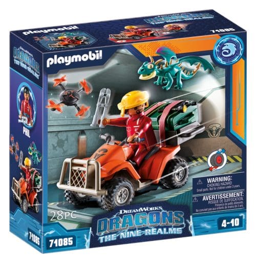 Playmobil 71085 How to Train your Dragon: Nine Realms Icarus Base Security Set