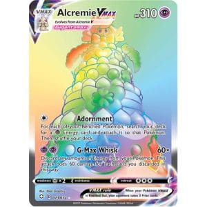 Pokemon TCG: Single Card - Shining Fates: Alcremie VMAX (Pack to Sleeve)