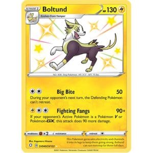 Pokemon TCG: Single Card - Shining Fates: Boltund (Pack to Sleeve)