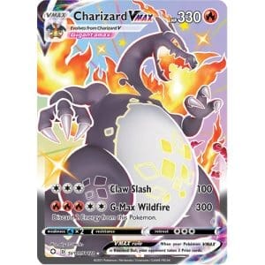 Pokemon TCG: Single Card - Shining Fates: Charizard VMAX (Pack to Sleeve)