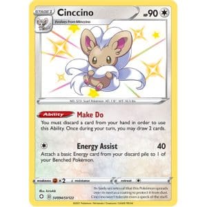Pokemon TCG: Single Card - Shining Fates: Cinccino (Pack to Sleeve)
