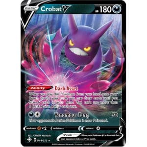Pokemon TCG: Single Card - Shining Fates: Crobat V (Pack to Sleeve)