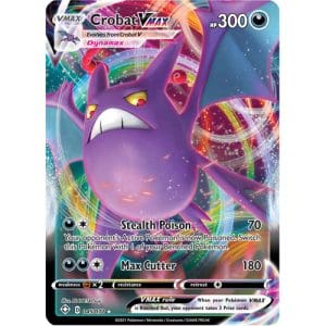 Pokemon TCG: Single Card - Shining Fates: Crobat VMAX (Pack to Sleeve)