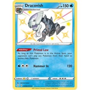 Pokemon TCG: Single Card - Shining Fates: Dracovish (Pack to Sleeve)