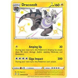 Pokemon TCG: Single Card - Shining Fates: Dracozolt (Pack to Sleeve)