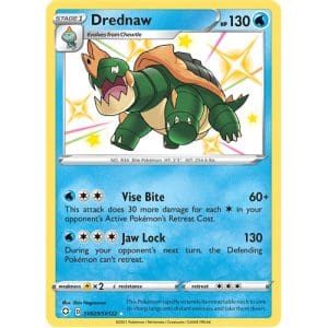 Pokemon TCG: Single Card - Shining Fates: Drednaw (Pack to Sleeve)