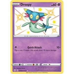 Pokemon TCG: Single Card - Shining Fates: Dreepy (Pack to Sleeve)
