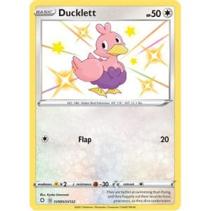 Pokemon TCG: Single Card - Shining Fates: Ducklet (Pack to Sleeve)
