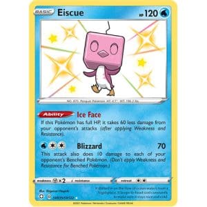 Pokemon TCG: Single Card - Shining Fates: Eiscue (Pack to Sleeve)