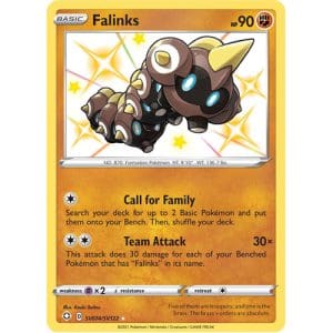Pokemon TCG: Single Card - Shining Fates: Falinks (Pack to Sleeve)