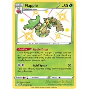 Pokemon TCG: Single Card - Shining Fates: Flapple (Pack to Sleeve)