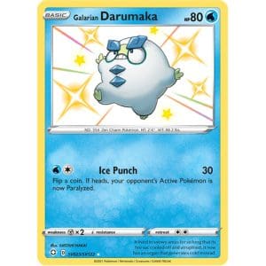 Pokemon TCG: Single Card - Shining Fates: Galarian Darumaka (Pack to Sleeve)