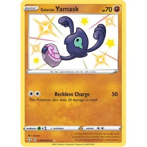 Pokemon TCG: Single Card - Shining Fates: Galarian Yamask (Pack to Sleeve)