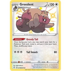 Pokemon TCG: Single Card - Shining Fates: Greedunt (Pack to Sleeve)