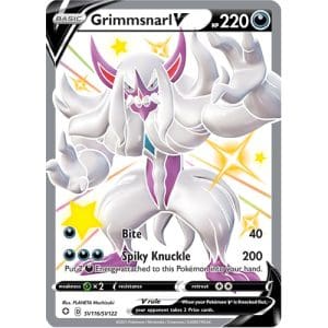 Pokemon TCG: Single Card - Shining Fates: Grimmsnarl V (Pack to Sleeve)
