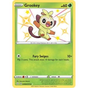 Pokemon TCG: Single Card - Shining Fates: Grookey (Pack to Sleeve)