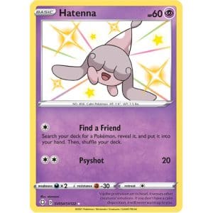 Pokemon TCG: Single Card - Shining Fates: Hatenna (Pack to Sleeve)