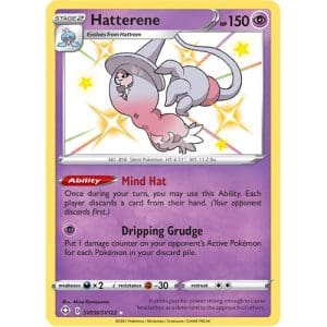 Pokemon TCG: Single Card - Shining Fates: Hatterene (Pack to Sleeve)