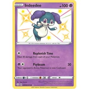Pokemon TCG: Single Card - Shining Fates: Indeedee (Pack to Sleeve)
