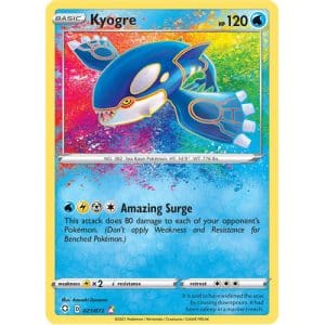 Pokemon TCG: Single Card - Shining Fates: Kyogre (Pack to Sleeve)