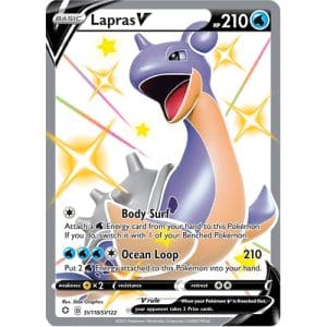 Pokemon TCG: Single Card - Shining Fates: Lapras V (Pack to Sleeve)
