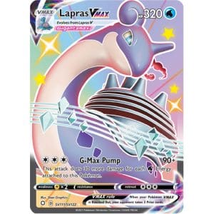 Pokemon TCG: Single Card - Shining Fates: Lapras VMAX (Pack to Sleeve)