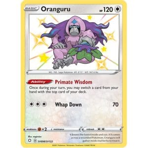 Pokemon TCG: Single Card - Shining Fates: Oranguru (Pack to Sleeve)