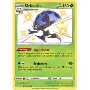 Pokemon TCG: Single Card - Shining Fates: Orbeetle (Pack to Sleeve)