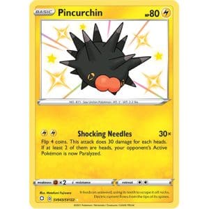 Pokemon TCG: Single Card - Shining Fates: Pincurchin (Pack to Sleeve)