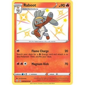 Pokemon TCG: Single Card - Shining Fates: Raboot (Pack to Sleeve)