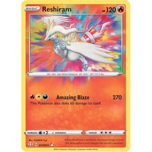 Pokemon TCG: Single Card - Shining Fates: Reshiram (Pack to Sleeve)