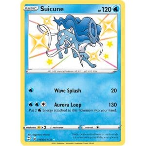 Pokemon TCG: Single Card - Shining Fates: Suicune (Pack to Sleeve)