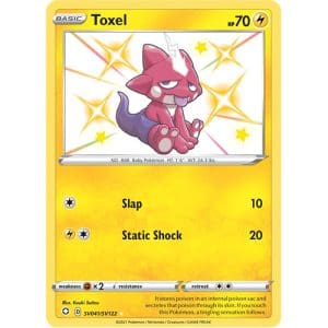Pokemon TCG: Single Card - Shining Fates: Toxel (Pack to Sleeve)