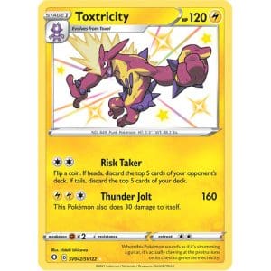 Pokemon TCG: Single Card - Shining Fates: Toxtricity (Pack to Sleeve)