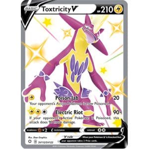 Pokemon TCG: Single Card - Shining Fates: Toxtricity V (Pack to Sleeve)