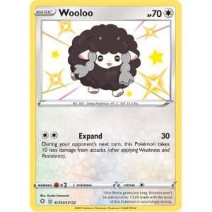 Pokemon TCG: Single Card - Shining Fates: Wooloo (Pack to Sleeve)