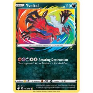 Pokemon TCG: Single Card - Shining Fates: Yveltal (Pack to Sleeve)