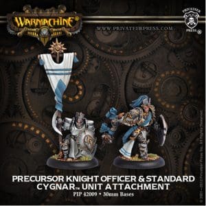 Precursor Knights Officer and Standard Bearer