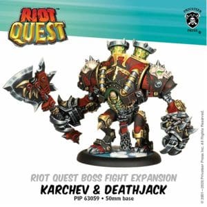 Riot Quest Karchev & Deathjack Malignant Fusion Boss Fight Expansion